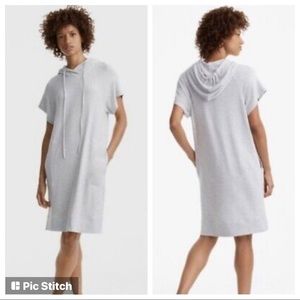 Lou & Grey Short Sleeve Hoodie Dress